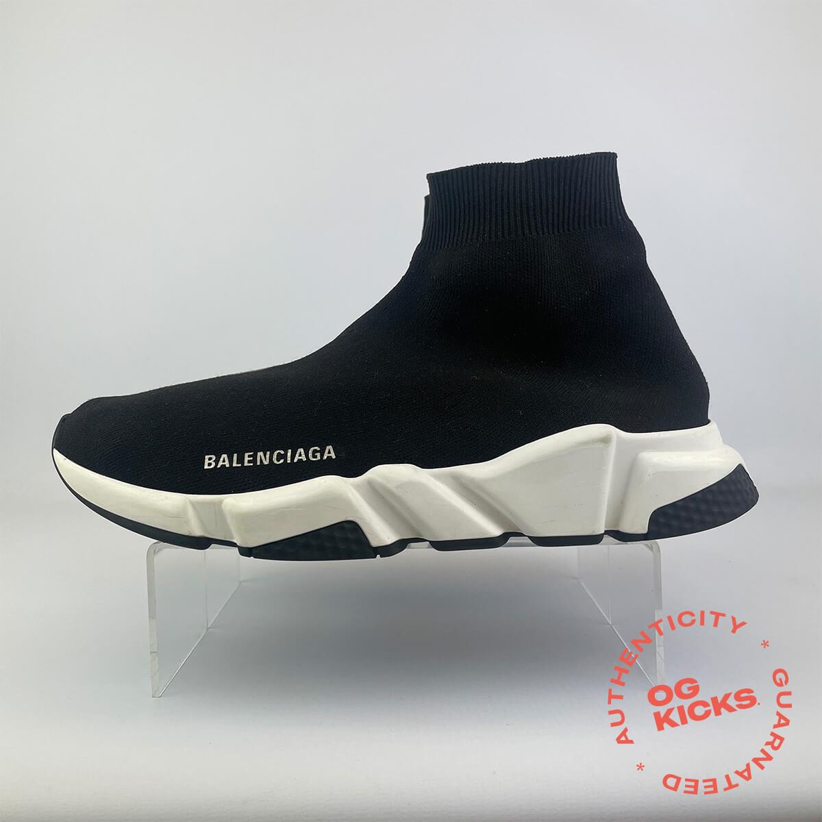 Balenciaga Speed Recycled Black White (No Box) UK8