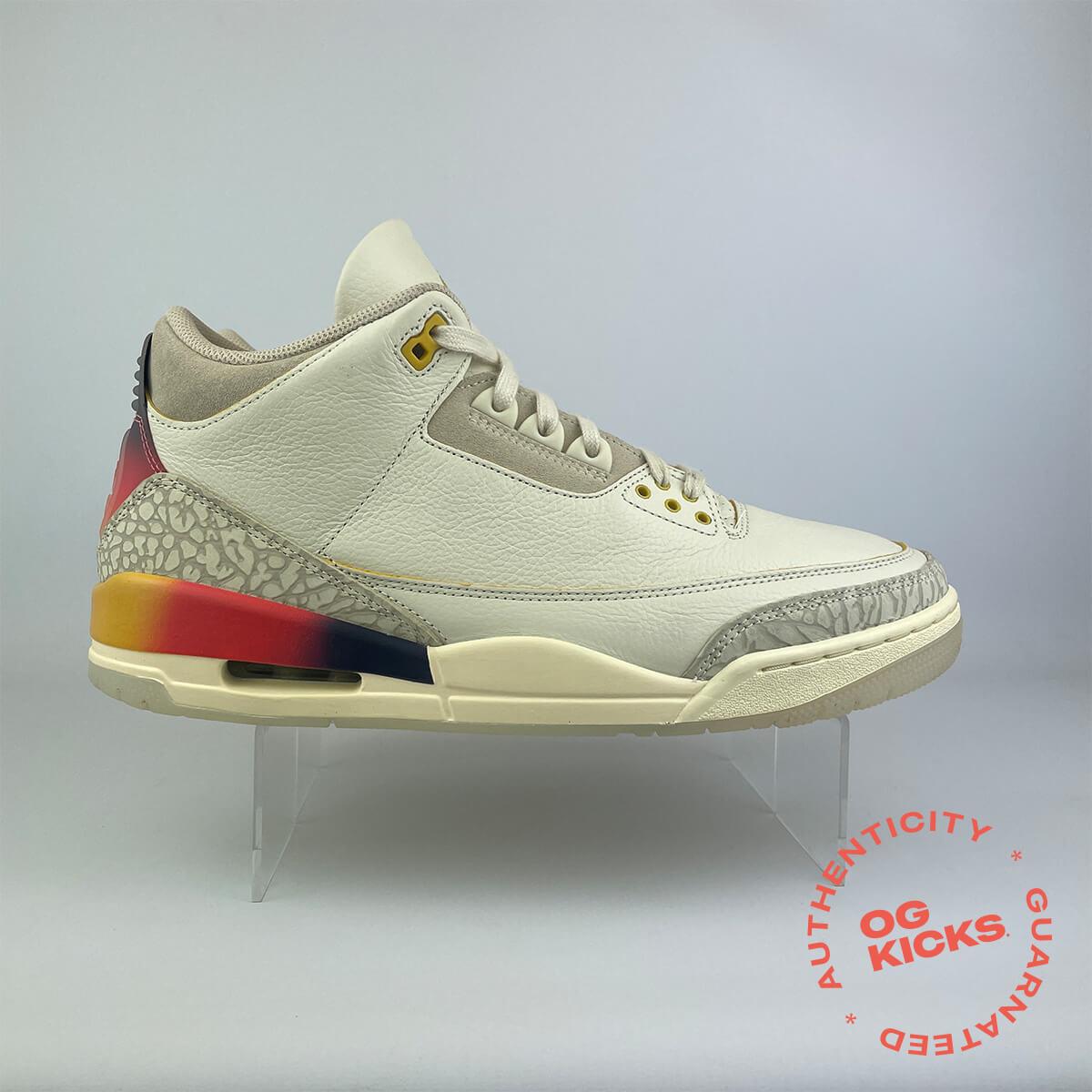 Jordan 3 Retro SP J Balvin Medellín Sunset UK10.5