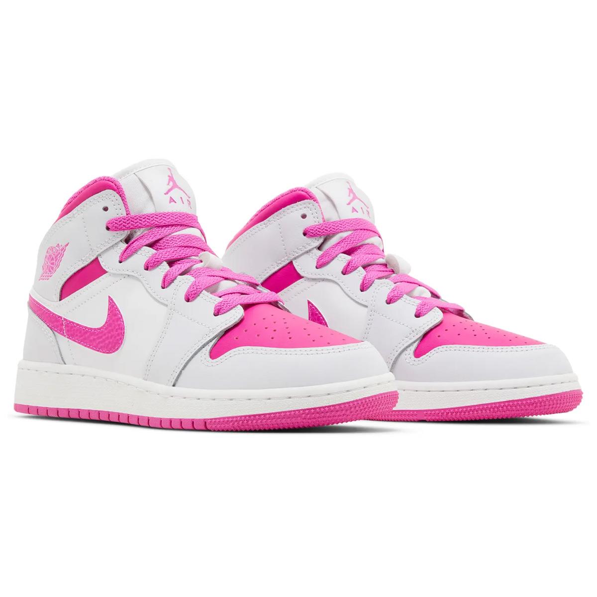 Jordan 1 Mid Fire Pink GS