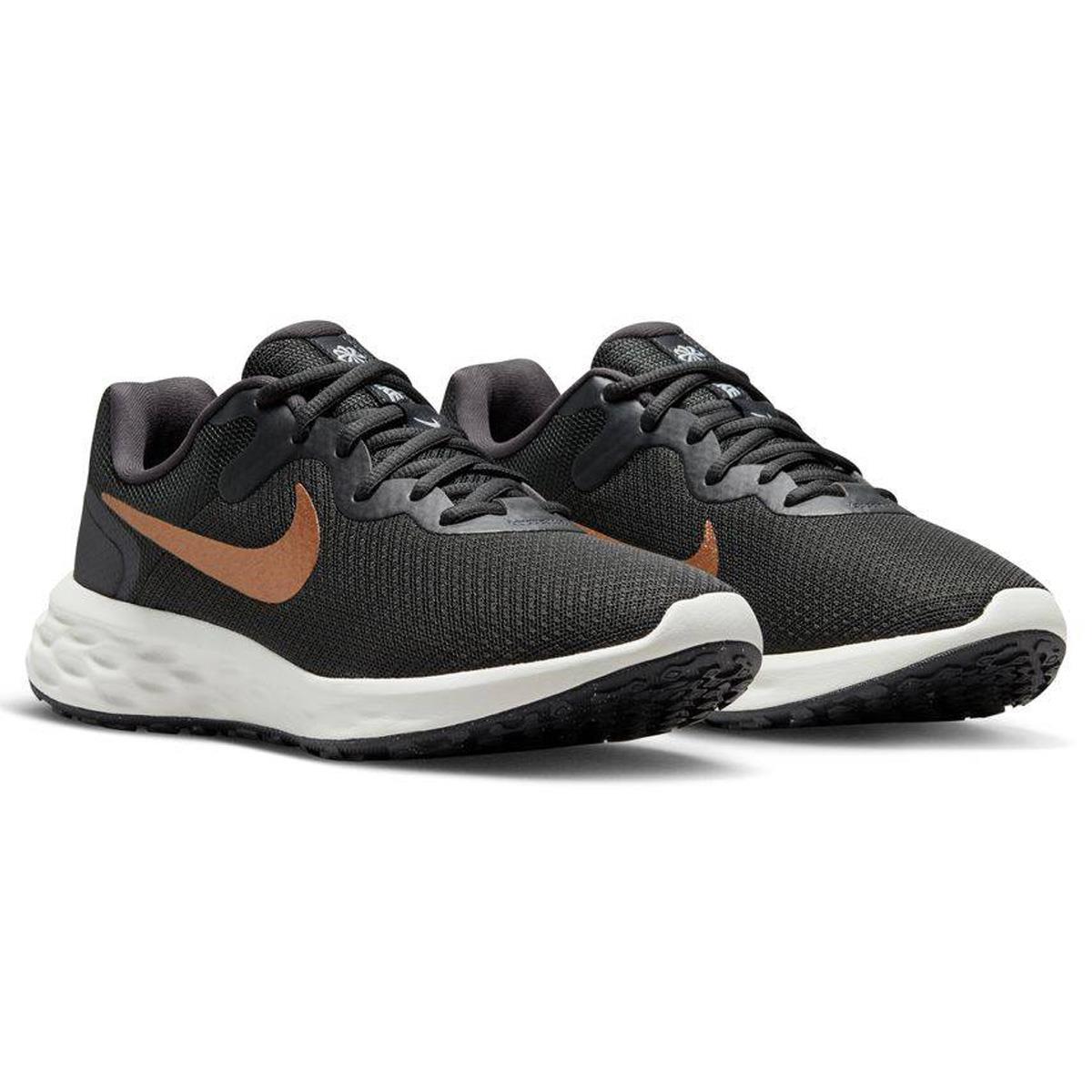 Nike Revolution 6 Next Nature Dark Smoke Grey Metallic Copper W