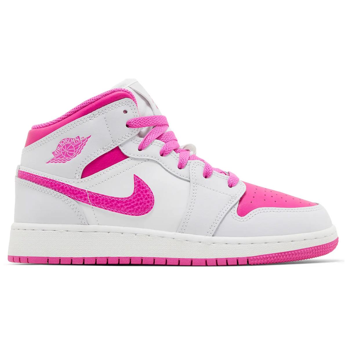 Jordan 1 Mid Fire Pink GS