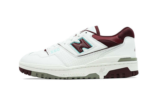 New Balance 550 Burgundy Cyan